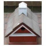 Wood birdhouse