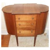 Antique Mahogany serving cabinet