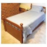 Twin Size Bed w/ bedding
