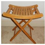 Wood Folding Stool