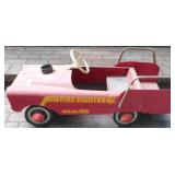 AMF Fire Fighter Metal Pedal Car