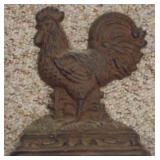 Cast Iron Rooster Door Stop