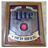 Miller Lite Beer Mirror