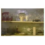 2 shelf lots of assorted items