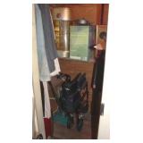Closet lot of assorted items