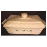 Belleek Covered Dish