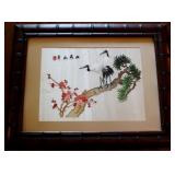 Framed Oriental Print