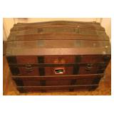 Antique Dome Top Trunk