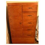 Vintage Wood Wardrobe
