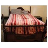 Full Size bed w/ bedding