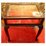 Wood Display case table