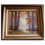 Oil on canvas- signed