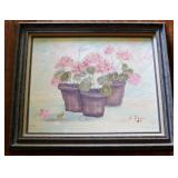 Oil on canvas- signed