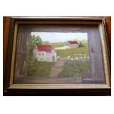 Oil on canvas- signed
