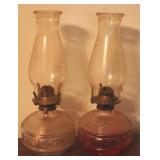 Pair of Oil lamps