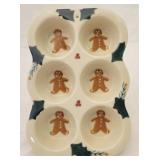 Ceramic Holiday Muffin Pan