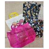 Lot of 4 assorted totes