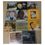 Vintage group record albums