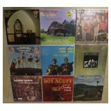 Vintage group record albums