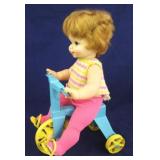 Mattel Tippee Toes Doll w/ tricycle