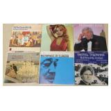 6 Vintage Record Albums