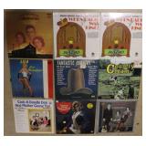 Vintage group record albums