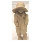 Art Pottery Boy Figure