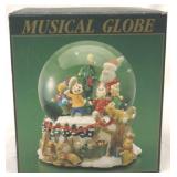 Musical Globe Christmas in box