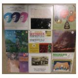Vintage group record albums