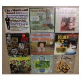 Vintage group record albums