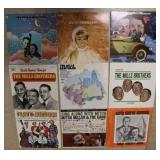 Vintage group record albums
