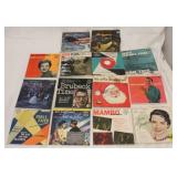 Vintage group 45 records