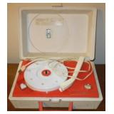 Vintage Portable Record Player- general electric