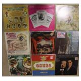 Vintage group record albums