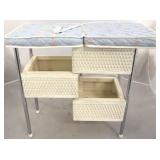 Doll Size Whicker Changing Table