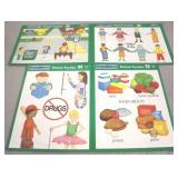 Lot of 4 Puzzle Patch Children