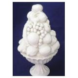 Ceramic fruit bowl, lamp base