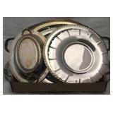 Tray lot of assorted Silver Plated Items
