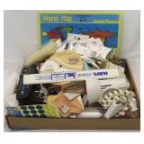 Tray lot of assorted items