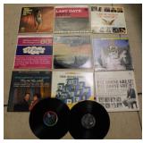 Vintage group record albums
