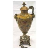 Plaster Urn AS IS- broken handle