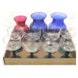 Tray Lot of Assorted Glass Items