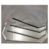 Set of 4 Mirrored Placemats