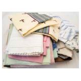 Box Lot of Assorted Pillowcases
