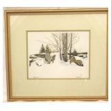 "Slumber" by Conrad signed print