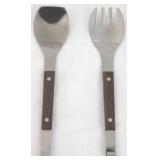 Vintage spoon & fork salad set