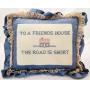 Needlepoint Throw Pillow