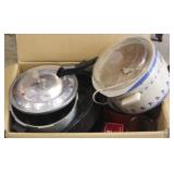 Box Lot of Assorted Kitchen Items