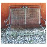 Metal Outdoor Loveseat