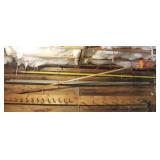 Lot of Metal Poles & Light Bulb Changer